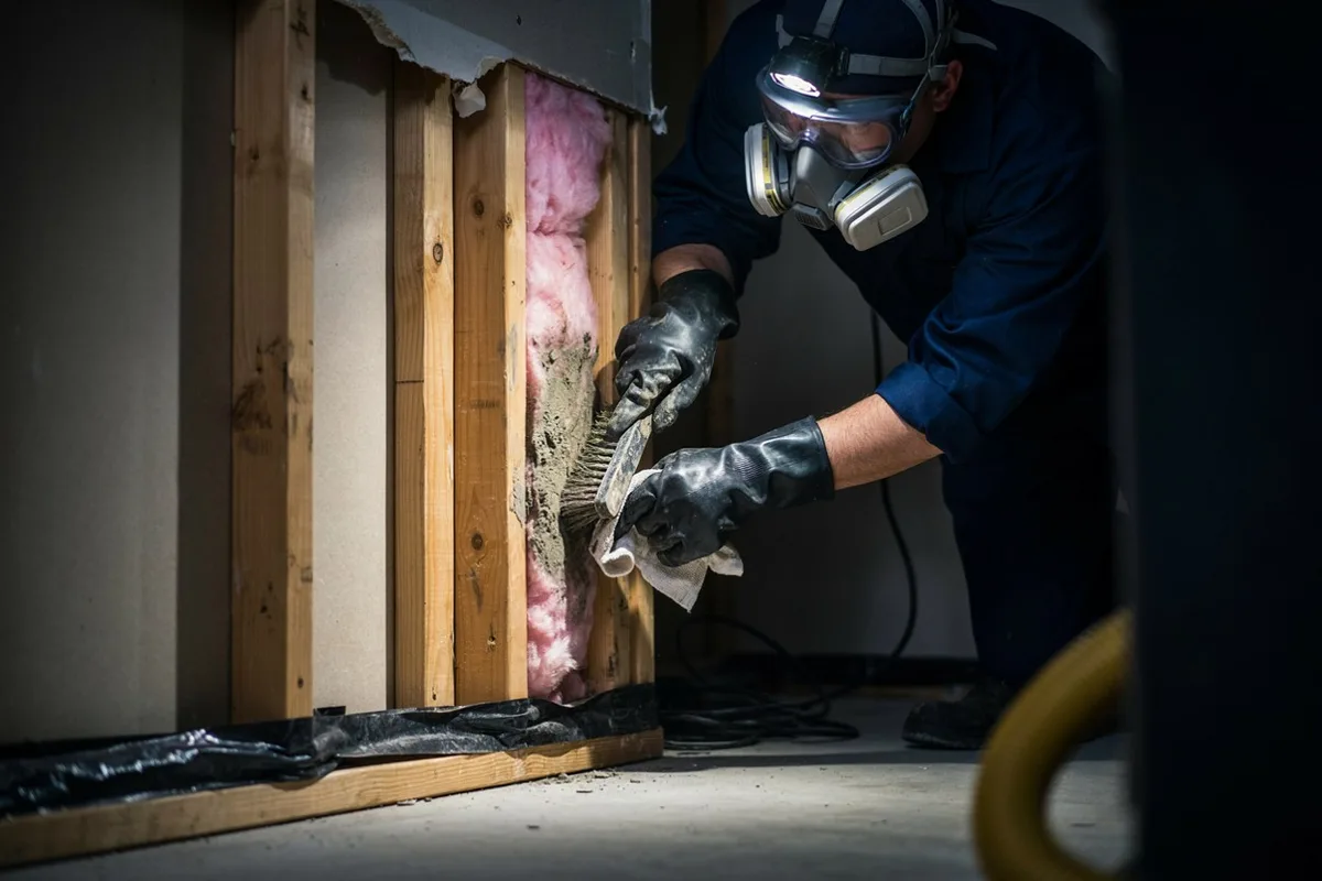 Mold removal in Walker, LA