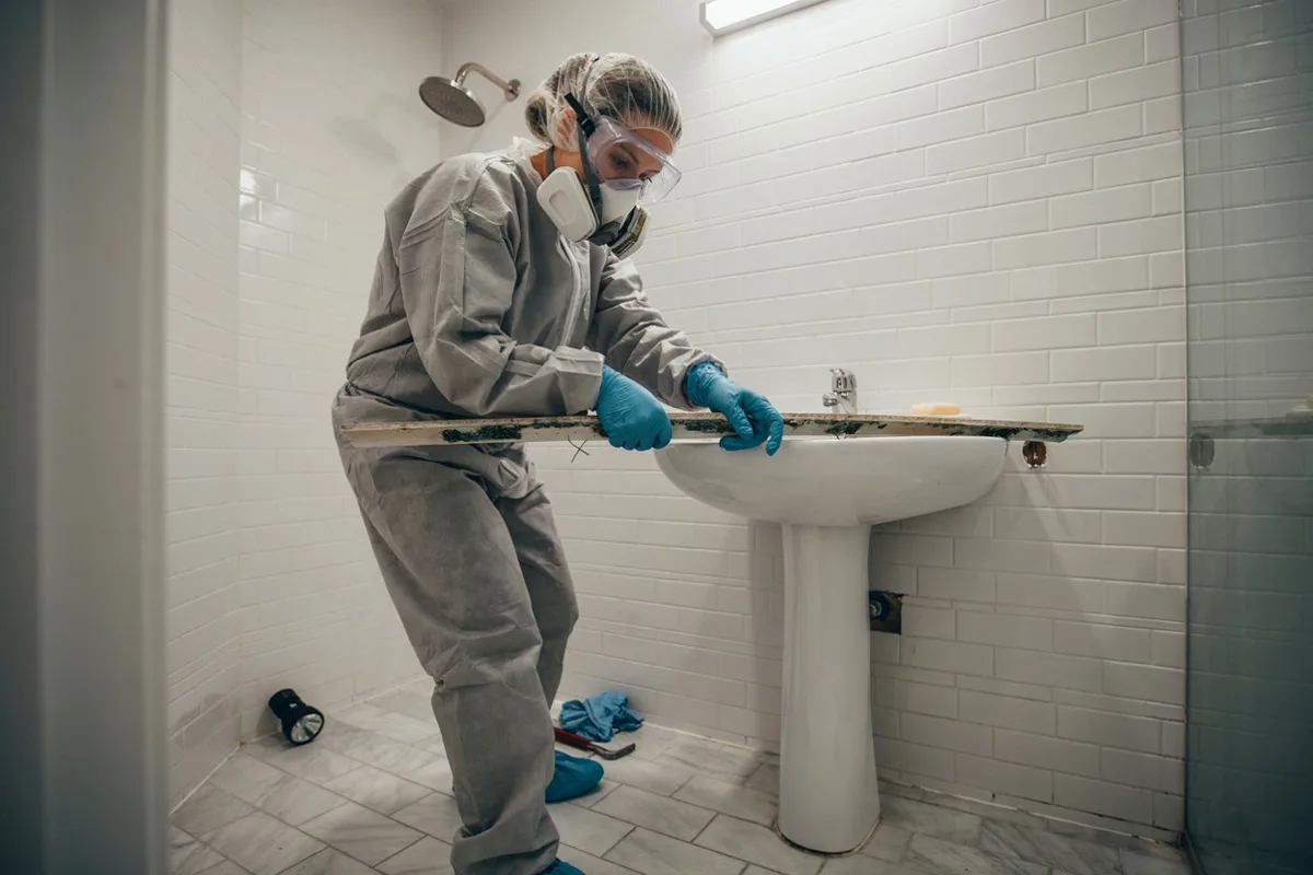 Bathroom mold removal in Denham Springs, LA
